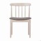Flash Furniture Chester Solid Wood Antique Wht Dining Chairs w/Curved Spindle Backrests and Beige Vinyl Seats, 2PK 2-XU-DG-W0359-ANTWHT-GG - alternate 10